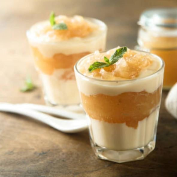 Servero appelmoes met yoghurt